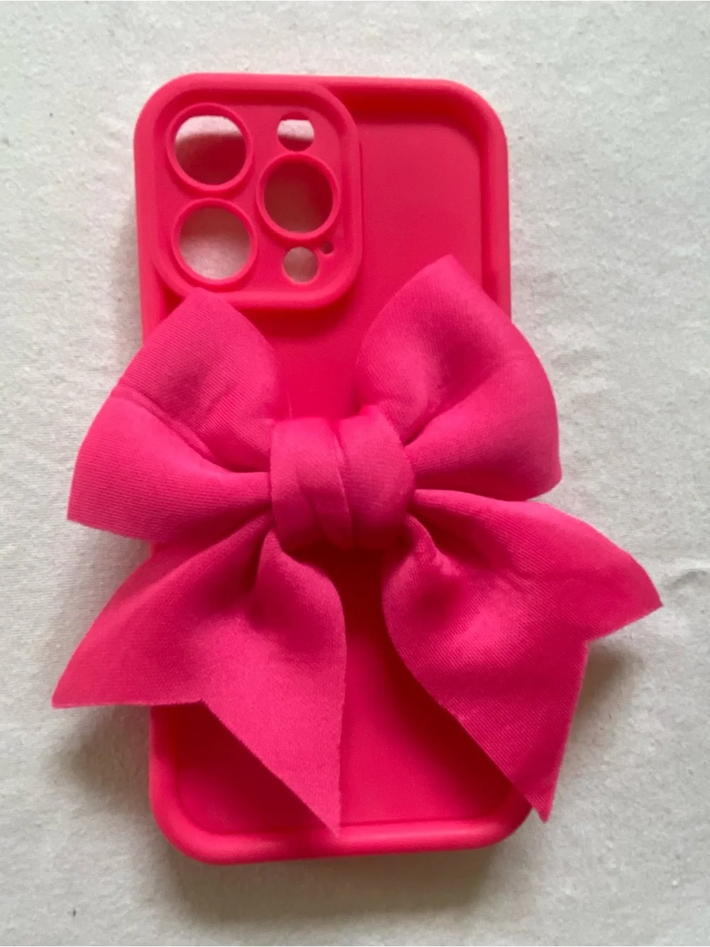 Pink Bow iPhone Case